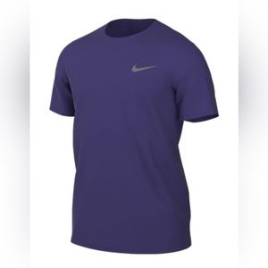 Nike Purple Team Legend Short Sleeve Crew T-Shirt Size Large